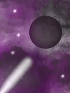 Galaxy art 库存插图