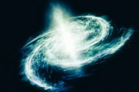 Galaxy background Cosmic deep space Stock-Illustration