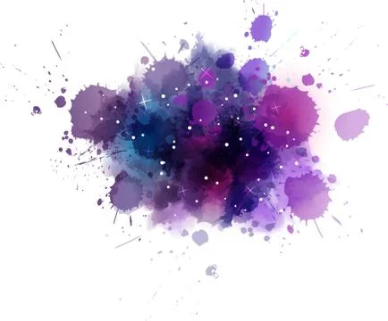 Galaxy background Stock Illustration