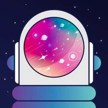 GALAXY background Stock Illustration