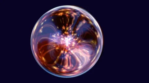 Galaxy ball Stock Footage 11148909