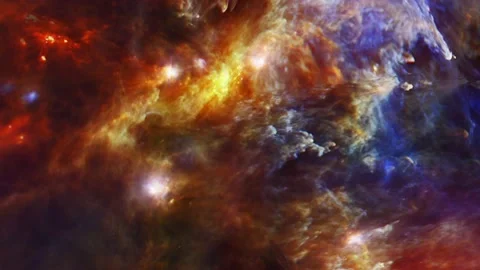 Galaxy Big Bang explosion cosmic nebula supernova in outer space 4K video Stock Footage 201172789