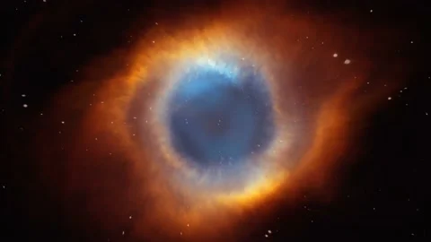 Galaxy Big Bang explosion cosmic nebula supernova in outer space 4K video Stock Footage 201229533