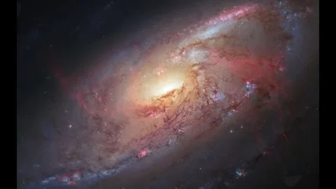 Galaxy Big Bang explosion cosmic nebula supernova in outer space 4K video Stock Footage 323154567