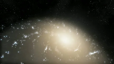 Galaxy Birth Animation. CGI HD Stockbeeldmateriaal 11870421