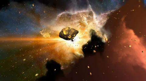 Galaxy Birth Stock Footage 34523233