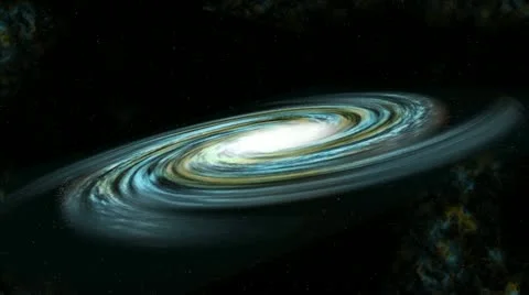 Galaxy blue 10s Stock-Footage 20485471