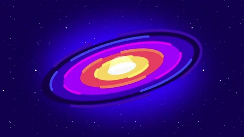 Galaxy Core Spiral Stock Footage 335630406