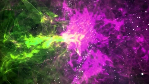 Galaxy in Deep Space animation 4K Stock Footage 253789715