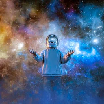 Galaxy of dreams Illustrazione stock