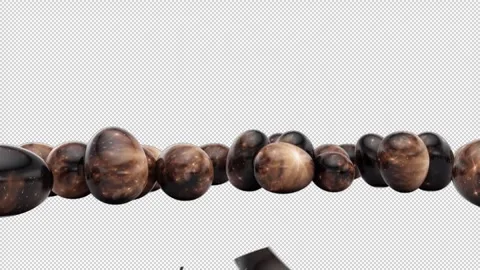 Galaxy Easter Egg Cracks Background Stock Footage 269311309