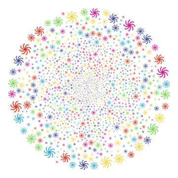 Galaxy Exploding Cluster 스톡 일러스트