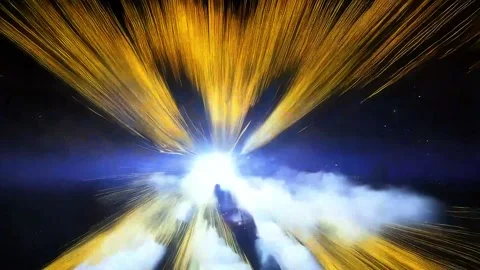 Galaxy Explosion Animation - Space VFX Stock Footage 287222486