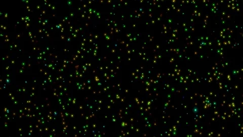 Galaxy Explosion Of Colored Space Particles Abstract Background Stock Footage 72736787