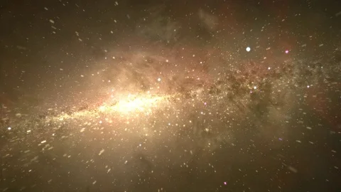 Galaxy fly out Stock Footage 81248579