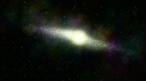 Galaxy Fly Through Stock Footage