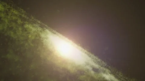 The galaxy. Flying through the galaxy. Infinite space. Stock Footage 247049833