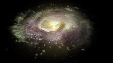 A galaxy Stock Footage 325571132