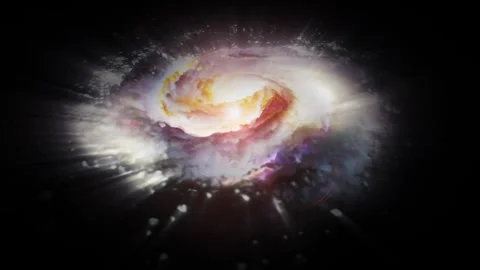 A galaxy Stock Footage 325572472