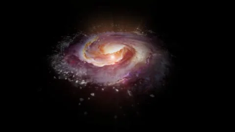 A galaxy Stock Footage 325573924