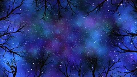Galaxy Frame Background Video stock 250851825