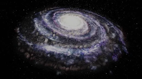 Galaxy， full shot Stock-Footage 53835466