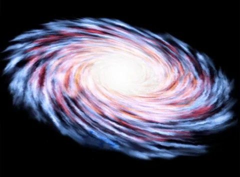 Galaxy Stock Illustration