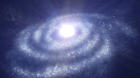 Galaxy- Milky Way. Stock Footage 10829003