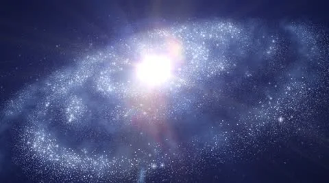 Galaxy- Milky Way. Loopable Stock Footage 10827334