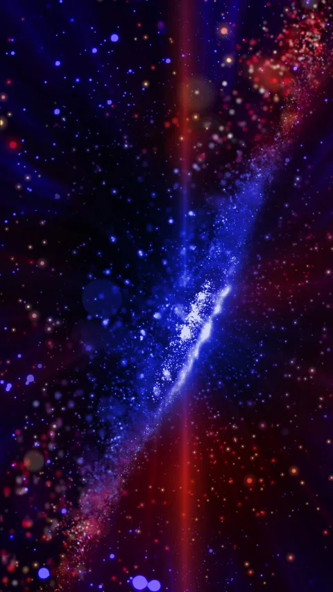 Galaxy in motion Stock Footage 303284891