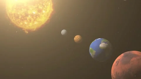 Galaxy nebula and stars in outer space Stock Footage 297864862