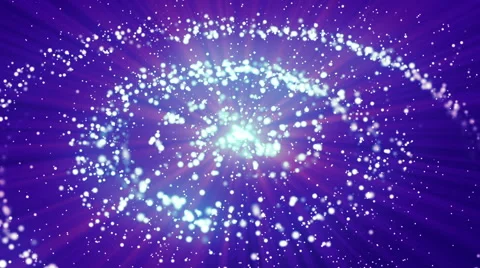 Galaxy Nebula Dusts Magenta Loopable Background Stock Footage 65201819