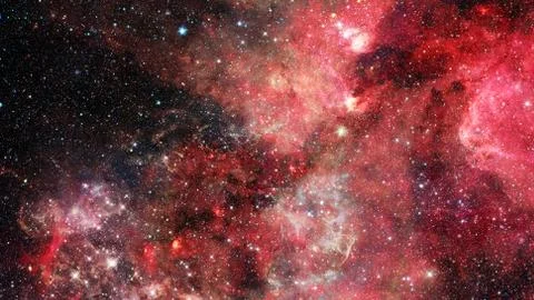 Galaxy in outer space. Elements of this Image Furnished by NASA Stock Photos