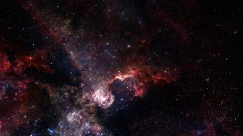 Galaxy in outer space. Elements of this Image Furnished by NASA Stock Photos