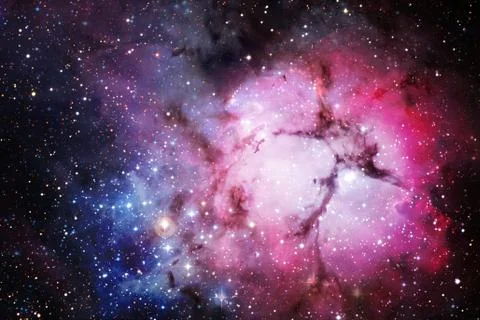 Galaxy in outer space. Elements of this image furnished by NASA 写真素材