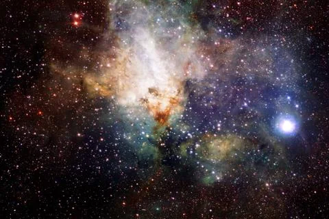 Galaxy in outer space. Elements of this image furnished by NASA Stock-Fotos