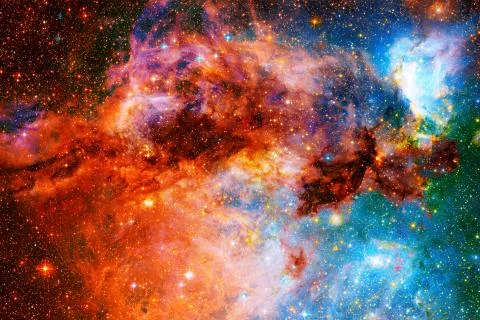Galaxy in outer space. Elements of this image furnished by NASA Photos