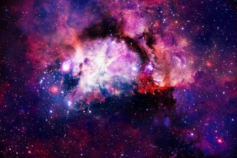 Galaxy in outer space. Elements of this image furnished by NASA Stock Photos