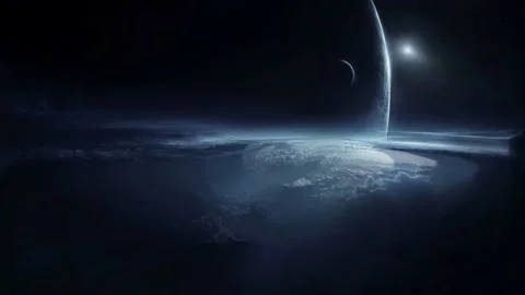 GALAXY OUTER SPACE MILKY WAY UNIVERSE PLANETS STARS big bang 4K VIDEO Stock Footage 166885171