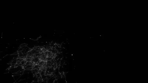 Galaxy on the outskirts of the universe.Technology Interface - Computer Data Stock Footage 97779274