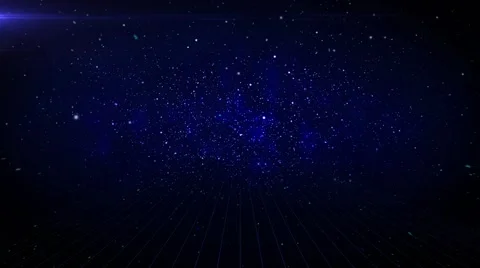 Galaxy Particles Video stock 56759903
