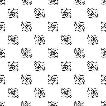 Galaxy pattern seamless Stock Illustration