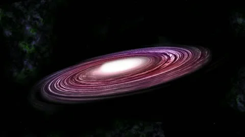 Galaxy red 10s Stock-Footage 20485580