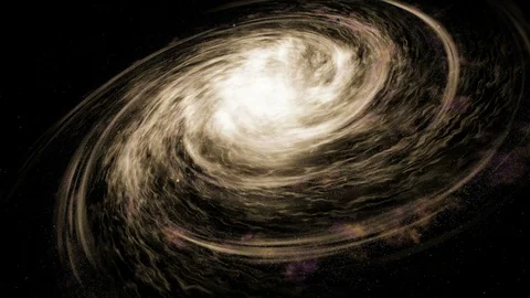 Galaxy Rotation Stock Footage 88231247