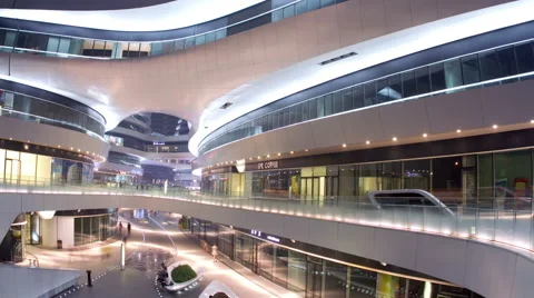Galaxy soho at night HD. Видео 40421790