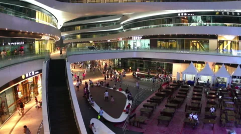 Galaxy soho at night HD. Видео 40472918