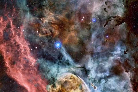 Galaxy somewhere in outer space. Elements of this image furnished by NASA Stock Photos