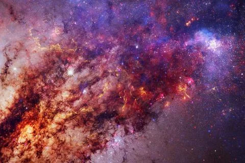 Galaxy somewhere in outer space. Elements of this image furnished by NASA Stock Photos