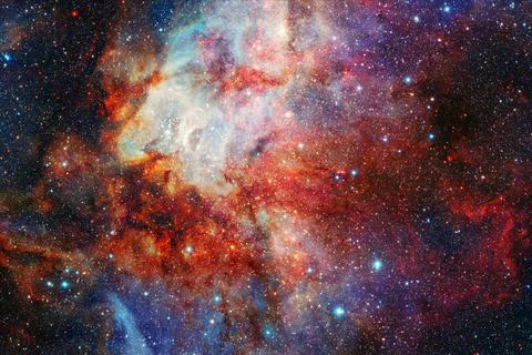 Galaxy somewhere in outer space. Elements of this image furnished by NASA Stock Photos