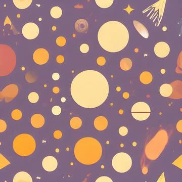 Galaxy space draw abstract background, nebula light sky, random element pat.. Stock Illustration
